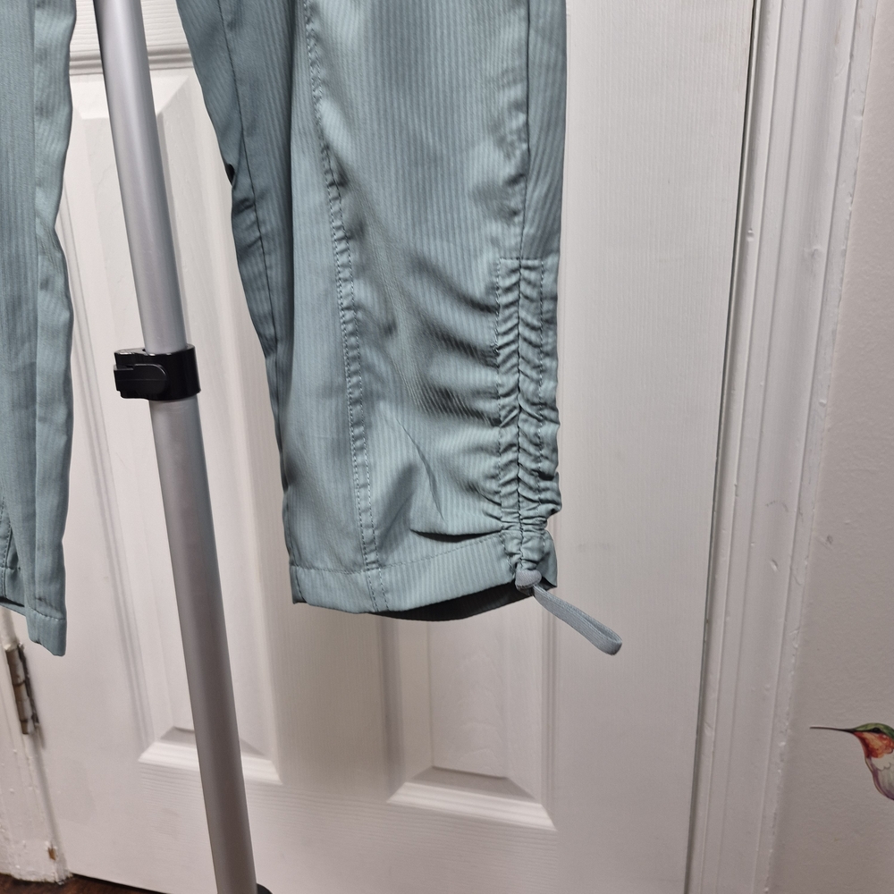 RBX Activewear Ribbed Jogger/Athleisure Pants w Pockets - Seafoam Green Size M - Picture 3 of 8